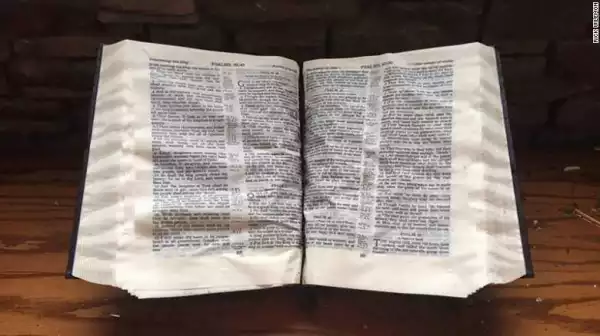 Bible Found Untouched Amid A Tornado Wreckage. See The Page That Was Opened